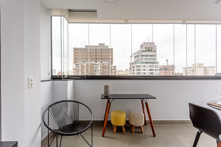 Studio Jardins • Vaga + Vista Panorâmica 22° andar