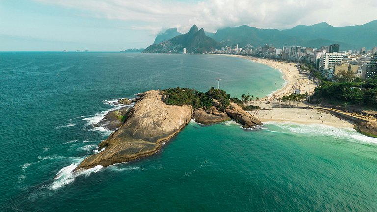 Charmoso apartamento em Ipanema - a 150m da praia