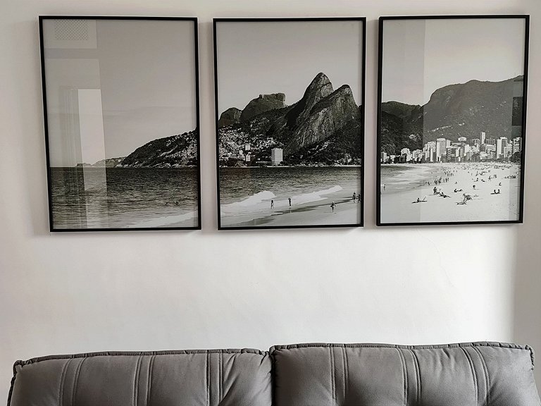 Entre Ipanema e Copacabana - Conforto e Estilo