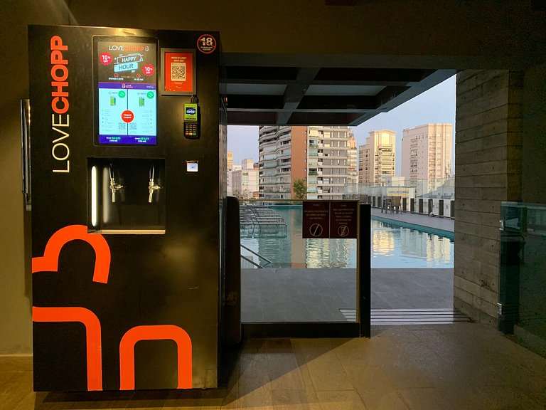 Studio Jardins • Vaga + Vista Panorâmica 22° andar