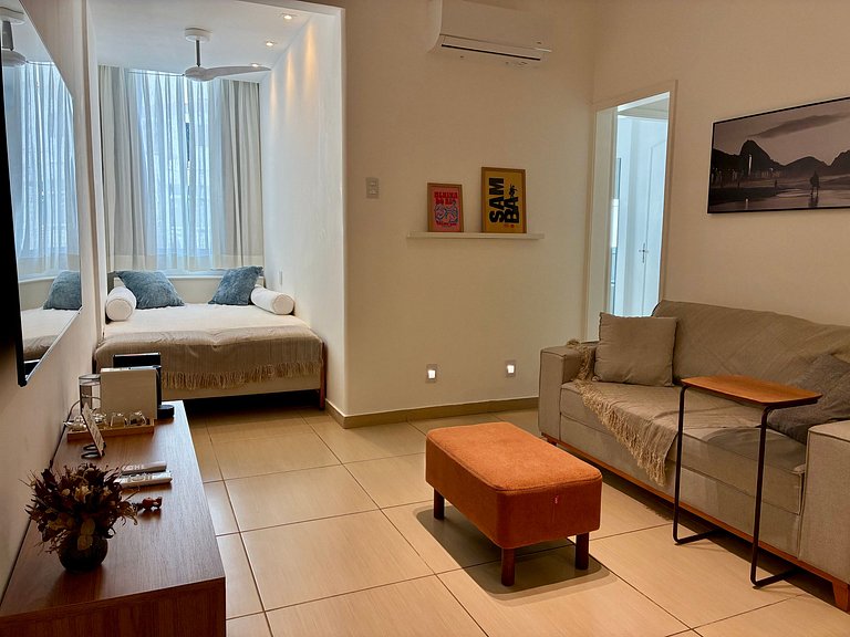 Moderno e Aconchegante – a 3 min a pé da Praia, Espaço para