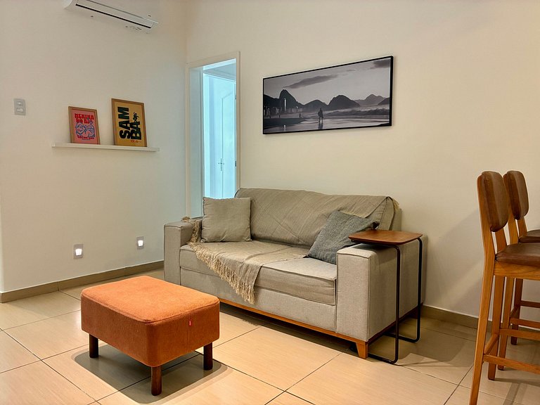 Moderno e Aconchegante – a 3 min a pé da Praia, Espaço para